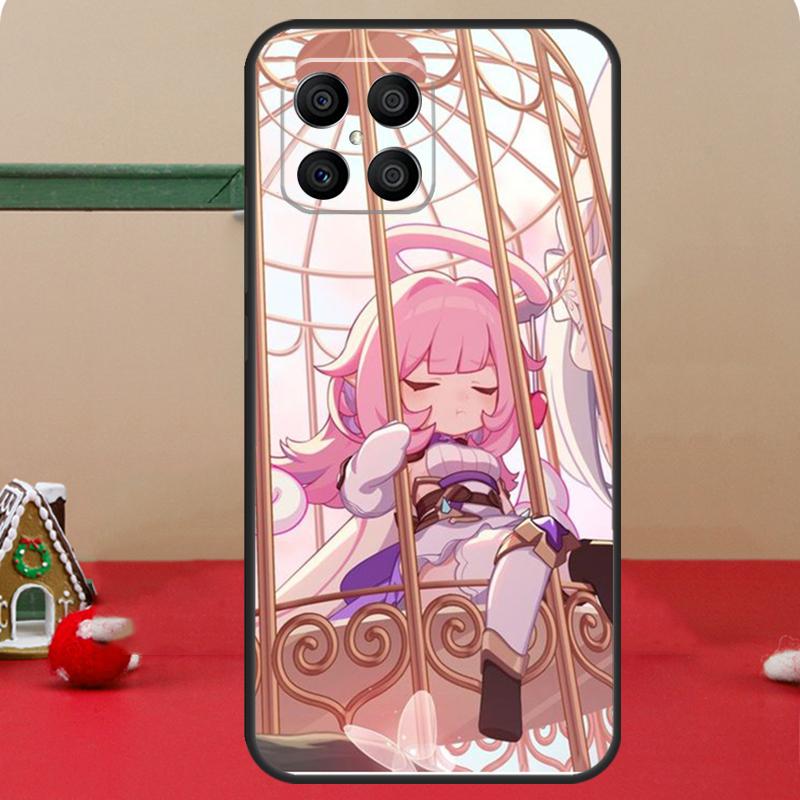 Чехол Elysia Honkai impact Для Honor Magic 8 5 6 7 Lite Honor 400 Pro 200 50 70 90 X8c X8a X8b X9a X9b X9c Чехол
