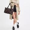 Coach Gallery 37 Сумка-тоут на молнии с принтом «Сердечный болт» Женские сумки-тоут Черный CW434-SVA47