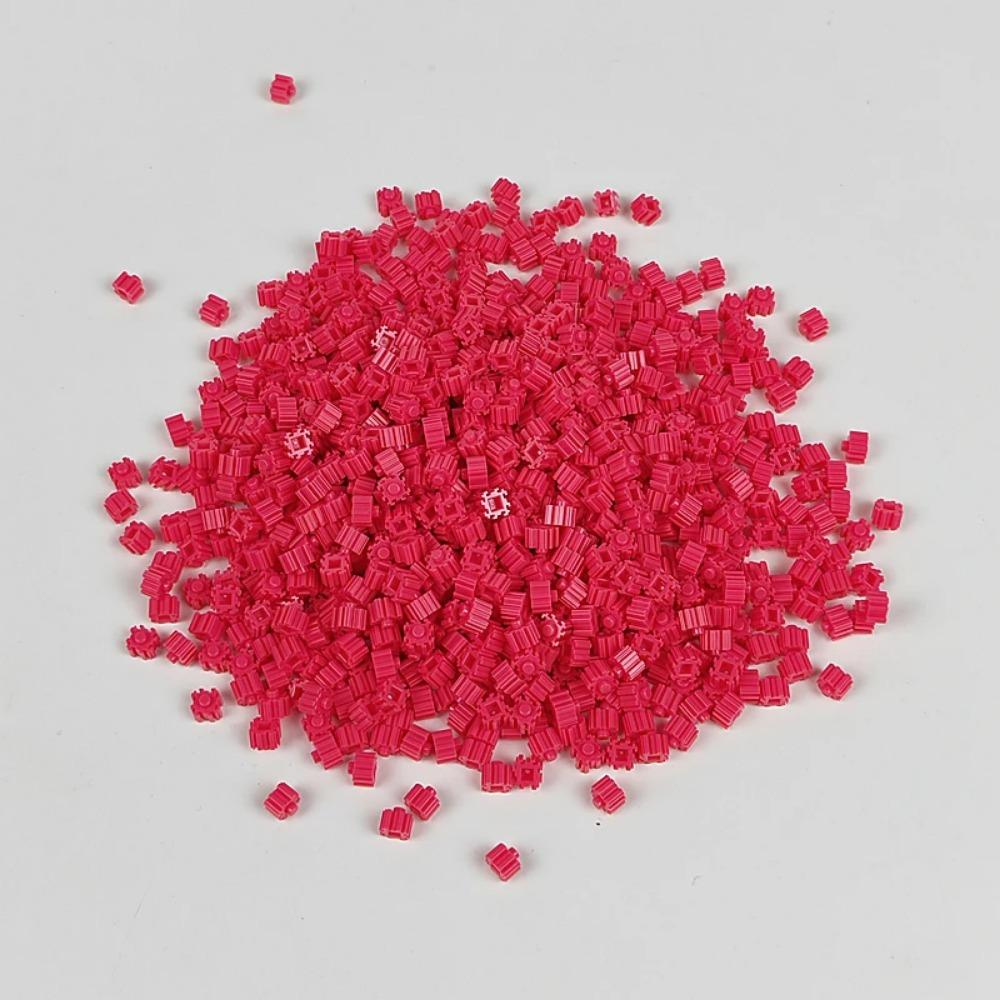 1000pcs 6*6mm Pixel Art Puzzle Micro Diamond Building Blocks DIY 3D Small Brick For Children's Toy Educational Kids