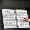10-страничный небликующий регулируемый пюпитр, многофункциональный зажим для нот A4