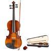 3/4 Acoustic Violin With Box Bow Rosin Natural Violin Musical Instruments Children Birthday Present