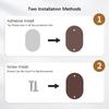 LED Magnetic Night Light Wall Lamp, 3 Color Temp, Touch & Remote Control, 2200mAh Timer Dimmable Light, 360° Rotation with Screw