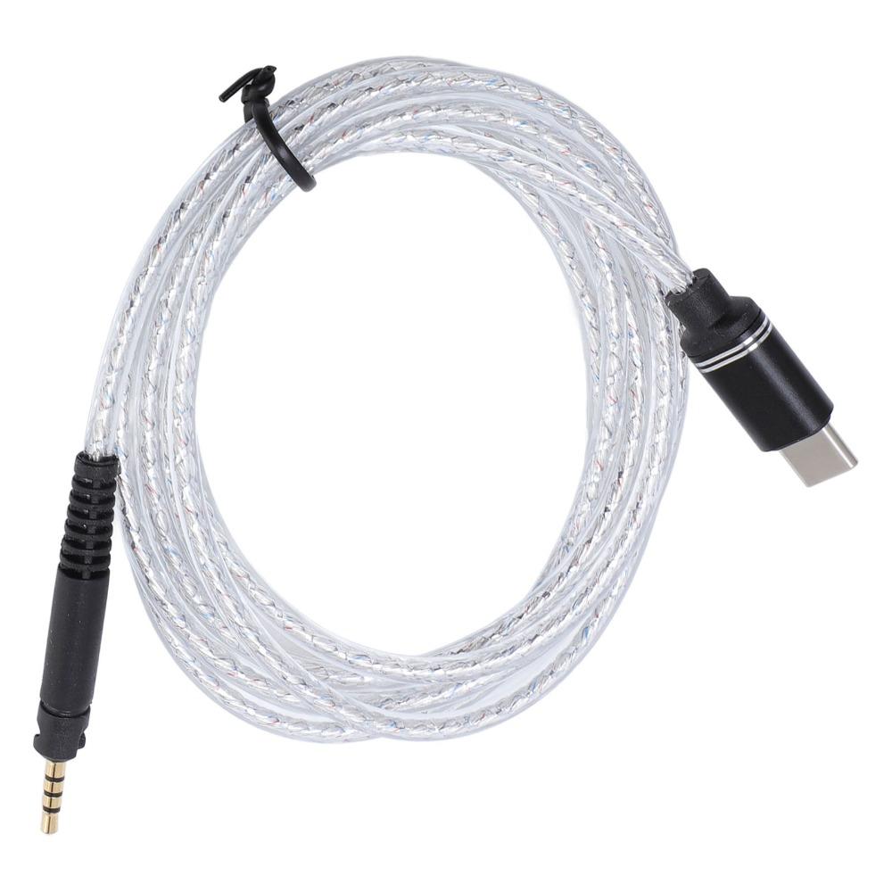 4.9FT USB C to 2.5mm Headphone Cable for M30X M40X M50X for HD598 599 HD558 Audio Music Playback