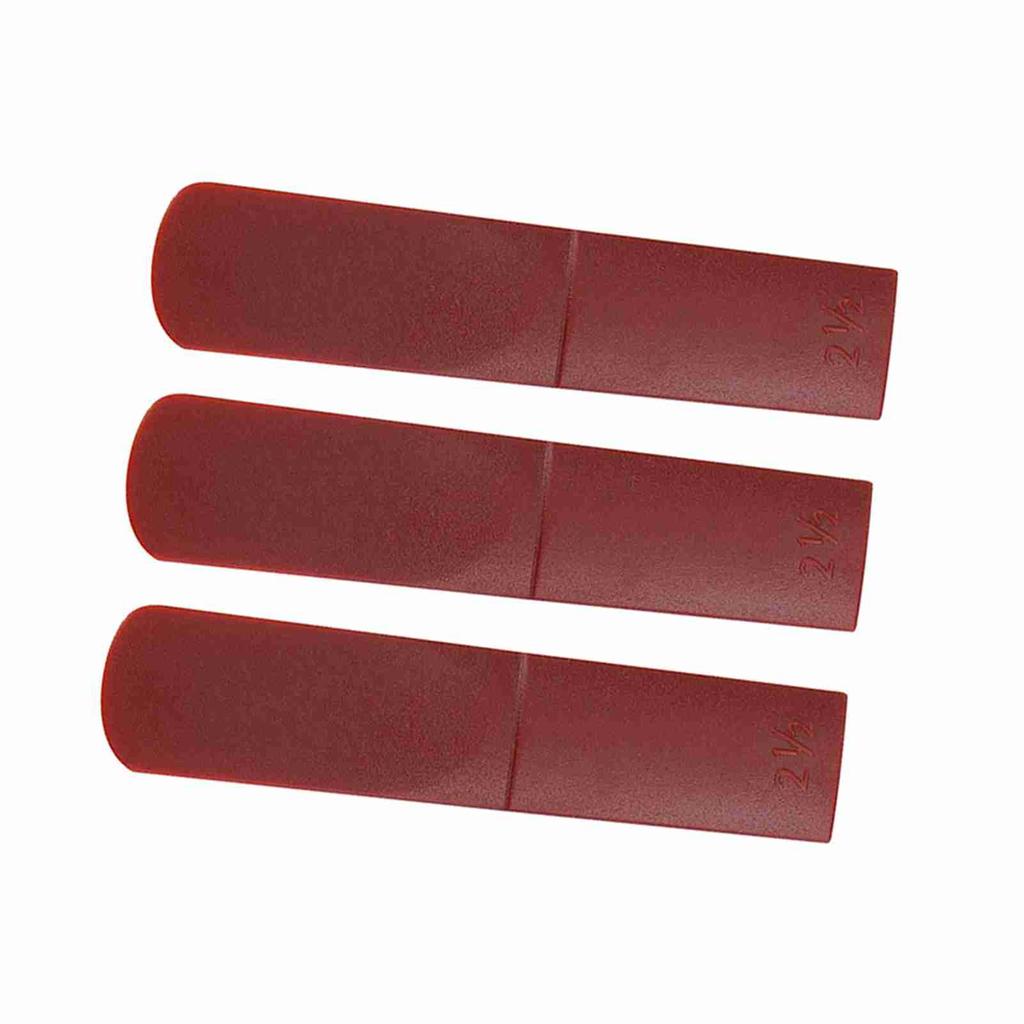 3шт смоляные трости для мундштука альт-саксофона 2,5 детали для ремонта трости аксессуар красный