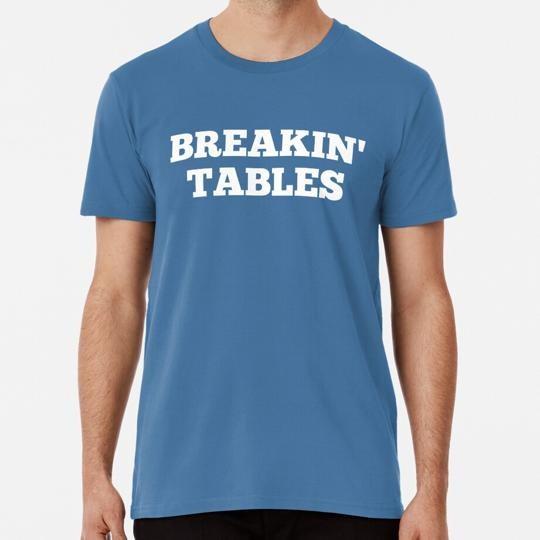 Футболка Breakin' Tables Размеры от S до 5XL Сделано в США