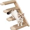 Solid Wood Cat Climbing Shelf Steps Space Saving Cat Climbing Structure Living Room