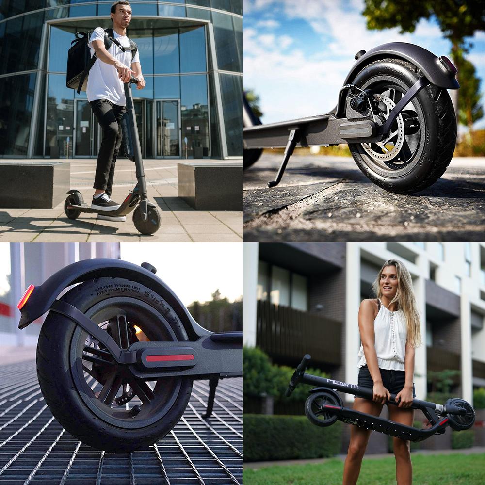 Комплект заднего крыла для скутера с кронштейном заднего брызговика и стоп-сигналом. Сменные аксессуары для скутера. Подходит для скутера M365/M365 Pro.