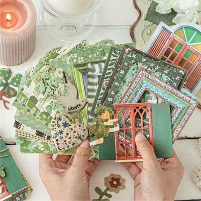 45 шт. Серия «Садовая почта» Бумага для скрапбукинга Набор легкой бумаги Канцелярские товары