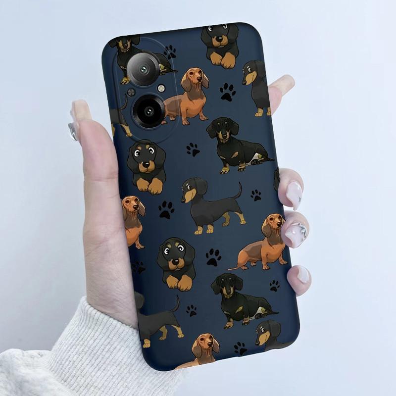 For Realme C67 4G RMX3890 Phone Case Butterfly Flower Girl New Design Soft Silicone TPU Back Housing for Oppo RealmeC67 Covers