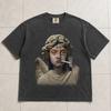 Vintage Angel Statue Collage T-Shirt Dark Aesthetic Y2K Grunge Gothic Graphic T