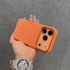 Luxury Built-in For Magsafe Flannel Case For 17 Pro Max 16 15 14 13 Air Plus Magnetic Wireless Charge Matte Cover