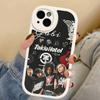 Чехол для телефона с изображением группы Tokio Hotel для iPhone 16 15 14 13 12 11 Pro Max Plus Мягкая кожаная крышка