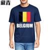 Funny tshirt Short sleeve Vintage Tshirt Belgium Flag Printed On Shirt Fashion Plus Size Tshirt Stylish Fashion Tshirt Brand
