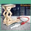 Деревянный гидравлический подъемник для детей, научный DIY-набор с обучающей физической игрушкой для детей