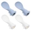 4 Pcs Baby Bag Spoon Set Spoons for Tableware Feeder Silicone Food Pouch Attachment Grade4