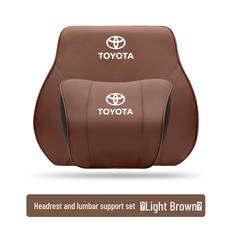 Подушка для подголовника и поясничной поддержки Toyota для Camry, Highlander, Corolla, RAV4, Levin