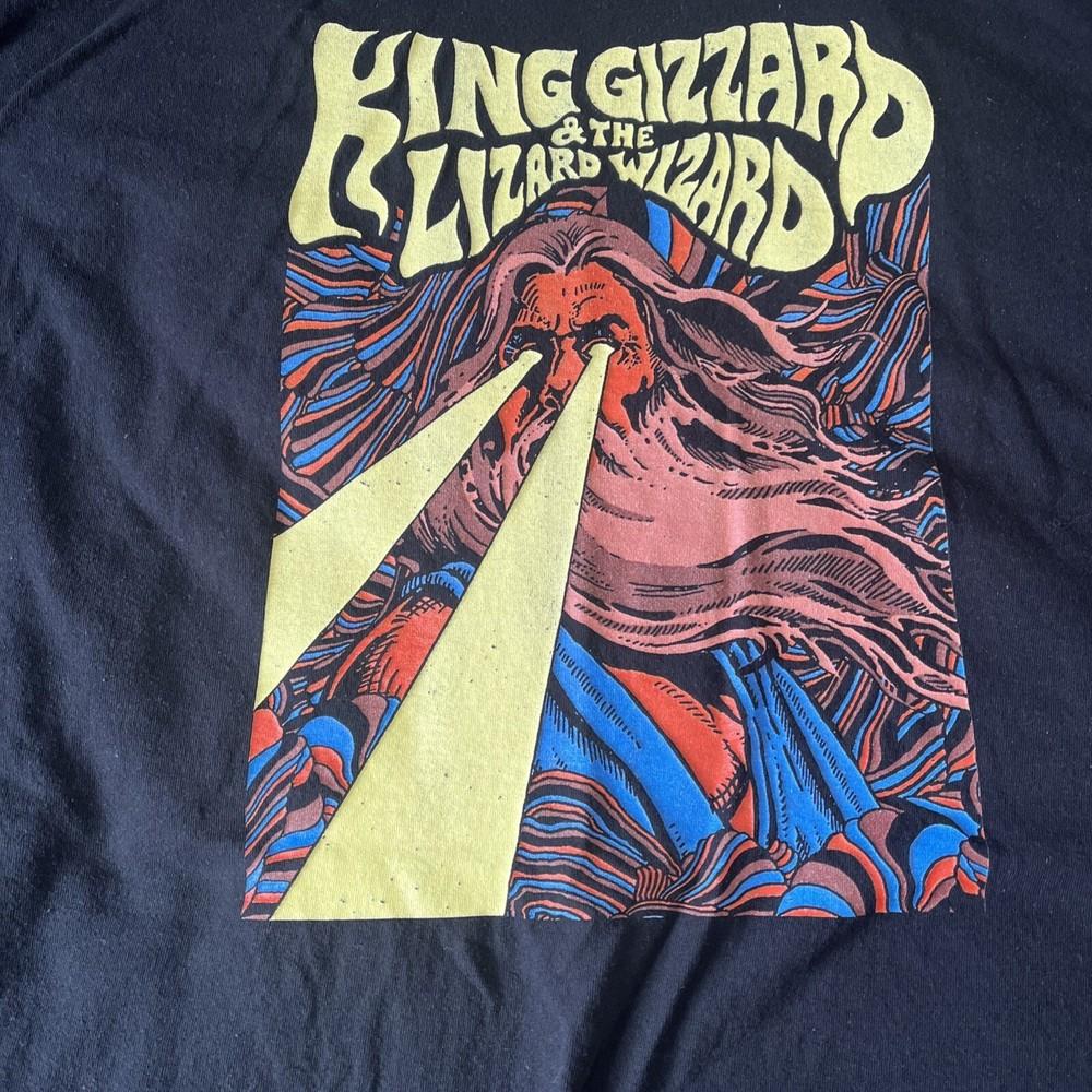 Унисекс футболка с графическим принтом King Gizzard and the Lizard Wizard