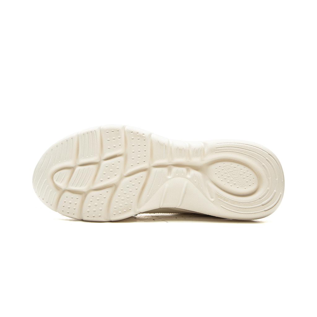Li Ning Light Lanying Амортизирующие износостойкие дышащие легкие с отскоком низкие беговые кроссовки женские кремовый ARSV076-5