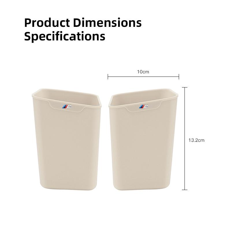 Silicone Multifunctional Car Door Storage Bin Trash Can Accessories For BMW E90 G80 M3 G30 M5 F82 F83 F20 F21 G42 F95 F96 G06 M2 ws9
