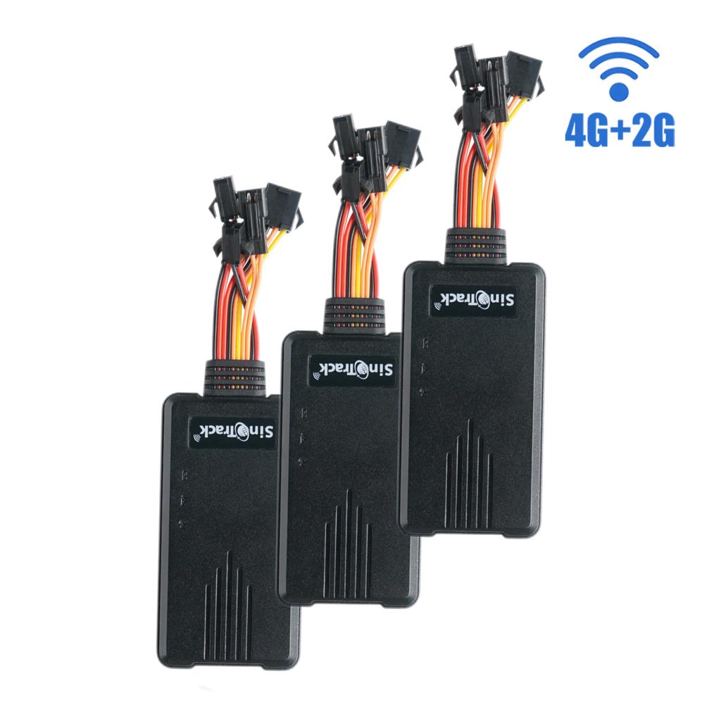 SinoTrack 4G GPS tracker 3pcs ST-906L for Car motorcycle vehicle tracking device with Cut Off Oil Power Free APP