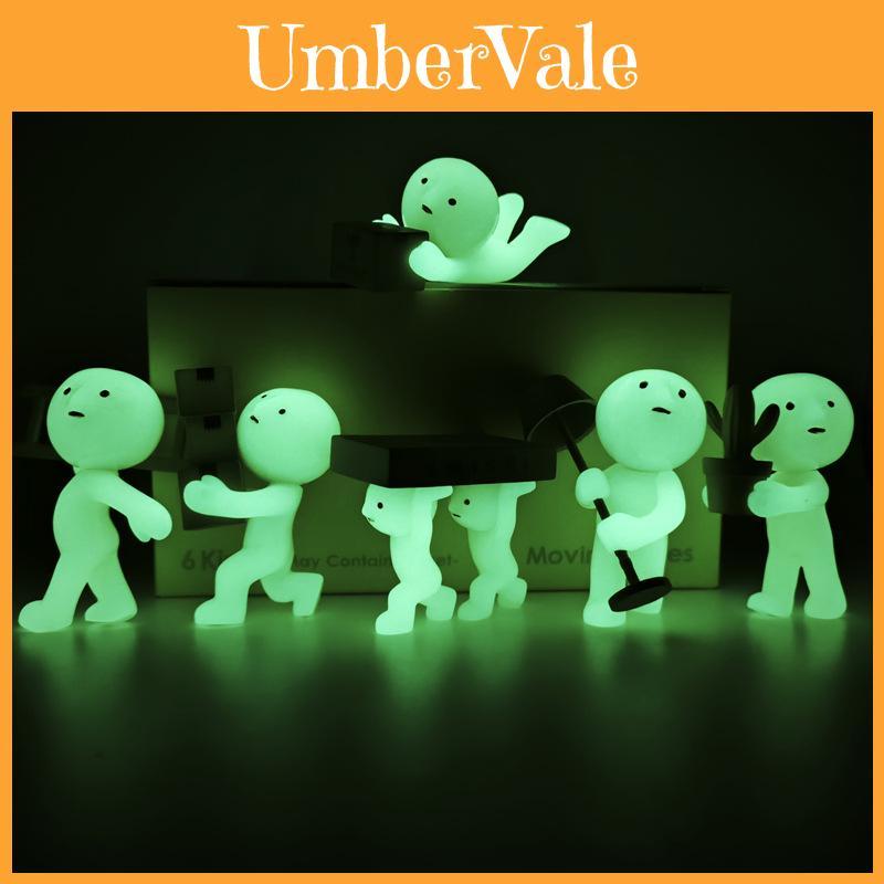 Smiski Glowing Collectors Edition Figures Pvc Toys For Desk Decor And Gifts