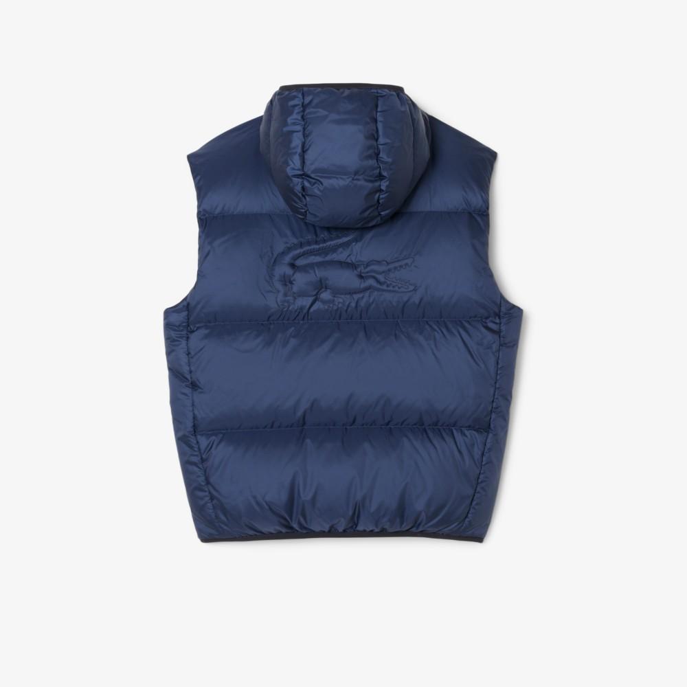 Lacoste Мужской жилет из рипстопа с утиным пухом BH2895-55N166