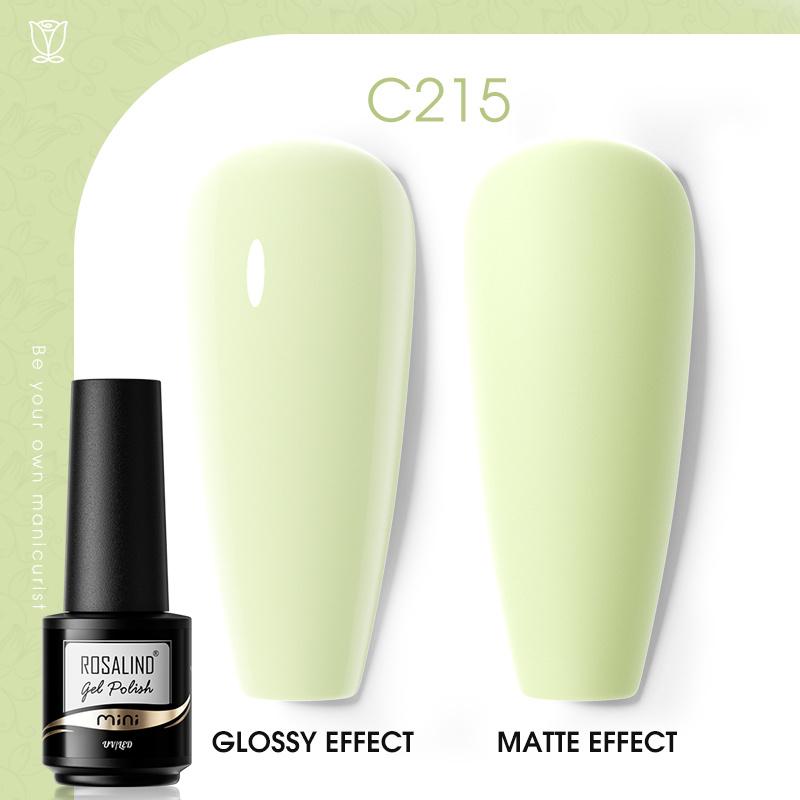 ROSALIND Nail Gels 109 Color Nail Polish Gel Varnish Semi Permanent Gel Nail Polish Soak Off UV Gel Polish Manicure Art Gel For Nail Art Design