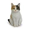 Ubia Sitting Calico Cat Figurine, 27 X 25 X 34.5cm, Animal, H23088