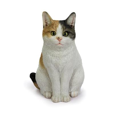 Фигурка-украшение Woobia Сидящий трехцветный кот 27 x 25 x см Животное H23088 34.5