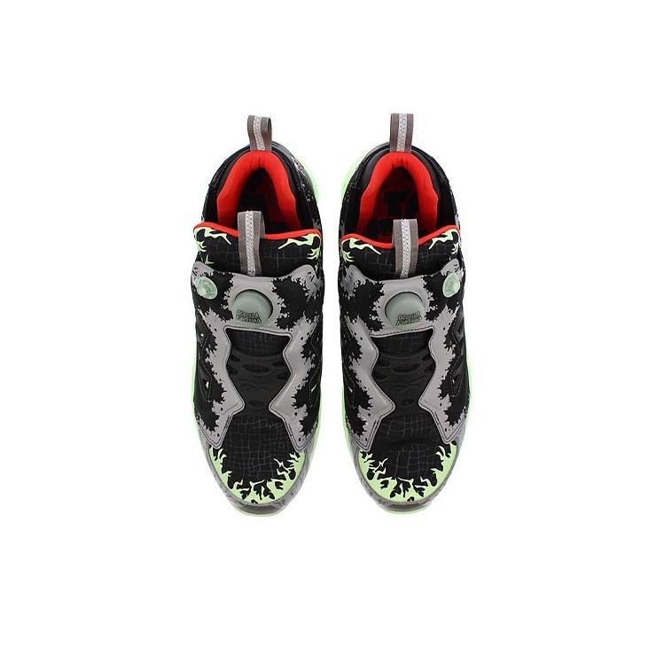 Reebok MegaHouse X  Instapump Fury Road Удобные повседневные низкие лайфстайл кроссовки Мужские кроссовки Черный Зеленый Красный BS7026
