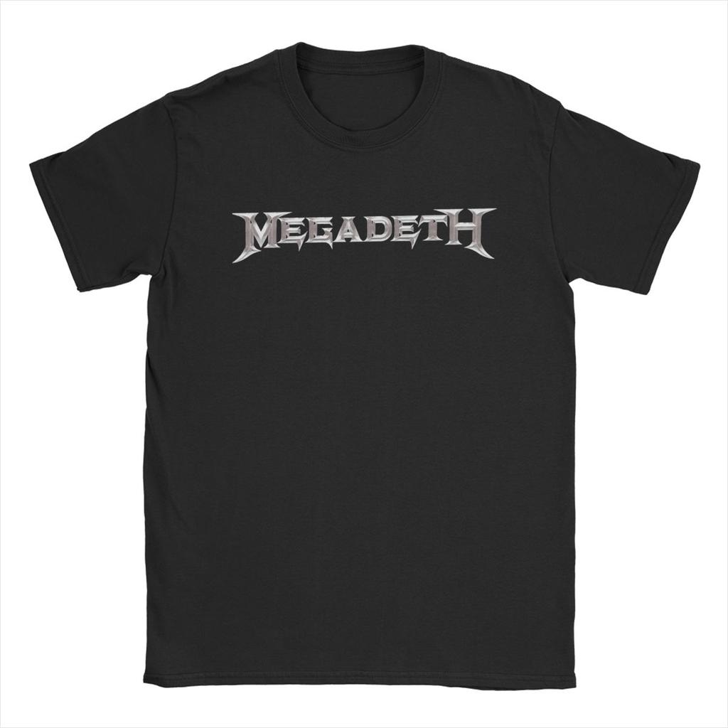 Футболки Megadeths Glow In The Dark для мужчин, 100% хлопок, забавная футболка с круглым воротом, футболки с коротким рукавом, одежда больших размеров