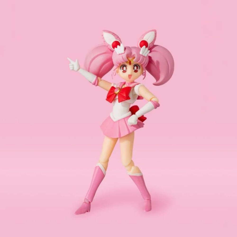 С.Х.. Фигурка Figuarts Сейлор Мун Чиби Мун Издание «Цвет Аниме» 100 мм ПВХ АБС Фигурка