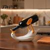 Goose Wine Holder Bottle Holder, 3D Printed Rack, Countertop Display Stand for Home Office Bars, Decorative Gift Lovers Practical