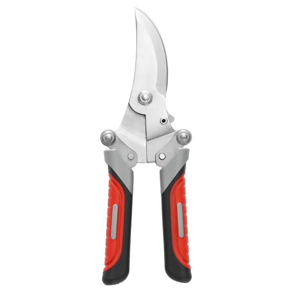 Non-Slip Handle Garden Scissors Stainless Steel Branch Pruner Pruning Shears Tree Branch Pruning