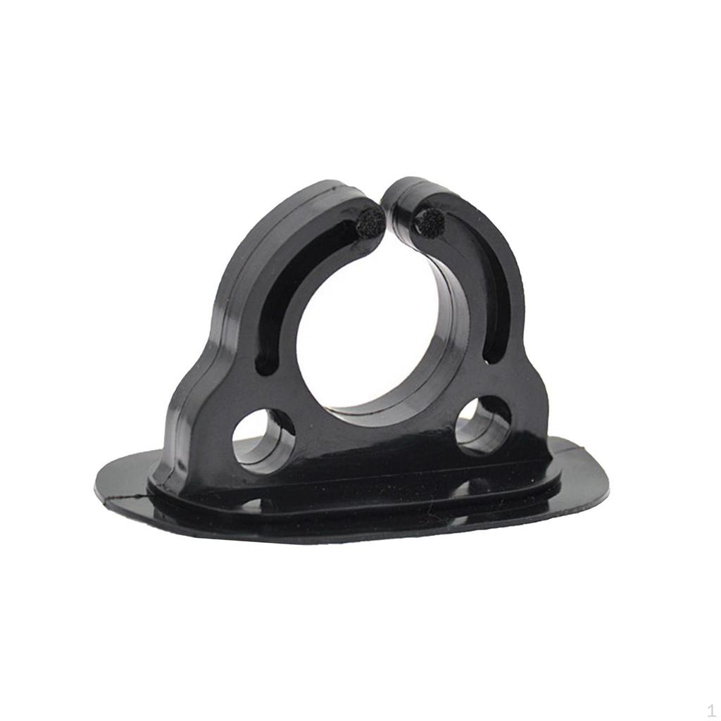 2x Kayak Paddle Holder, Oars Keeper Supplies, Deck Mounted Clamp, Side Mount Oar