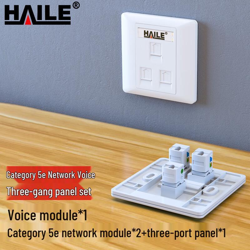 HAILE Communication Wall Plate Kit