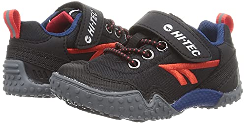 Hi-Tec HT KID40 CIRCUS Boys' Sneakers, Black, 14.0 cm, 2E