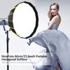 NiceFoto 60 см / 23,6 дюйма портативный шестиугольный софтбокс быстрой установки с мягкой тканью рассеивателя и