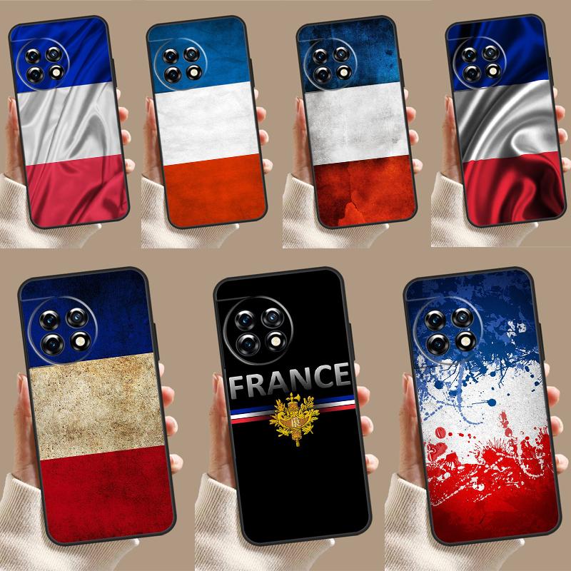 France National Flag Case For OnePlus Nord CE 3 Lite CE4 2 2T N10 N20 N30 OnePlus 12 11 9 10 Pro 8T 10T 12R Cover