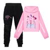 Kpop Demon Hunters Kids Sportswear Set With Cotton Fabric For Active Play