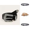 Vintage Floral Design Womens Faux Leather Belt With Alloy Buckle