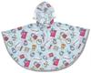 Плащ-пончо Skater Rain для детей Doraemon Line Design Sanrio Подходит для роста 80-100 см RAPO2-A