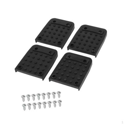 4 шт. Подошва ходулей для гипсокартона Запасная часть Ходули Противоскользящие накладки для ног для маляра-интерьерщика