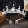 Korean New Style Children's Crown Princess Birthday Headband Children's Day Performance Hair Accessories Bride Wedding Hair Crown Headband