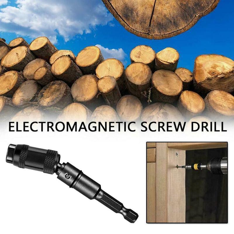 1/2 шт. стальной ударный магнитный держатель вращающихся бит, роторный шнек