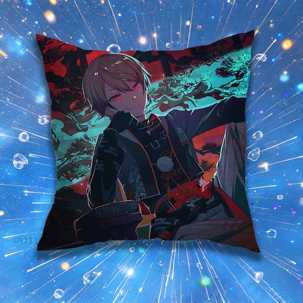 Tenma Tsukasa PProject SEKAI Pillow for Sofa Seat Chair DecorativeModern Home Decor Print Throw Cushion