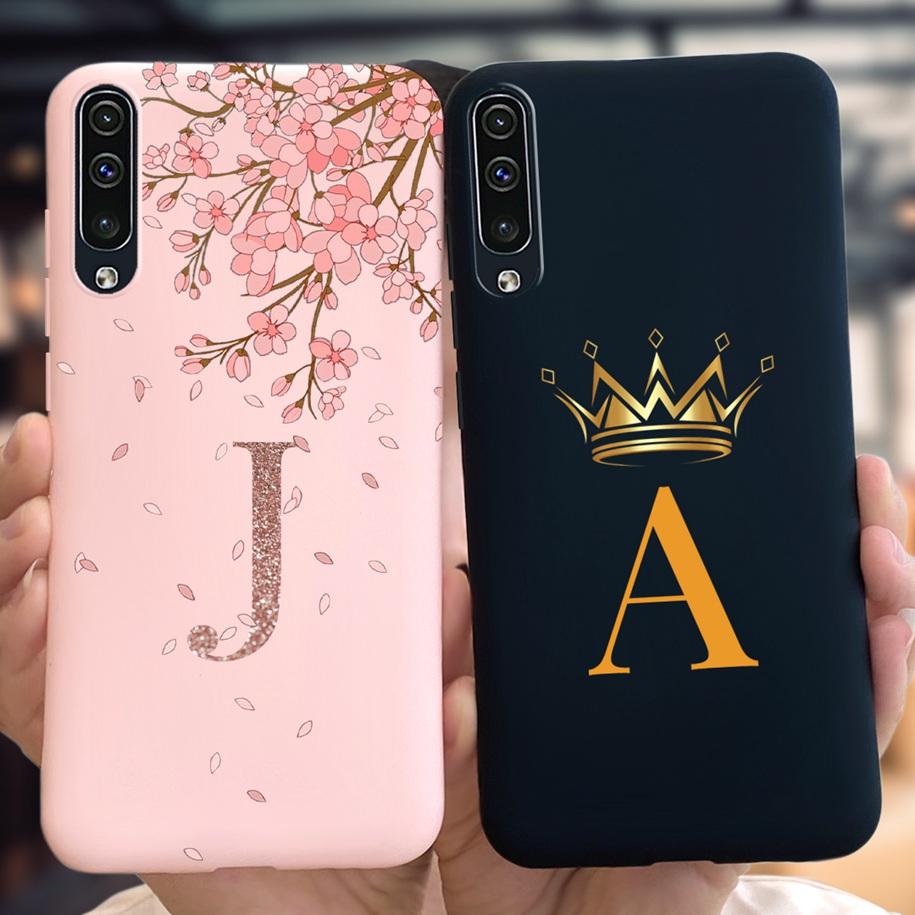 Для Samsung Galaxy A50 A50S A30S Чехол Силиконовые Буквы Корона Задняя Крышка Чехлы Для Телефона Для Samsung A50 A 50 30 S A307F A507F Fundas