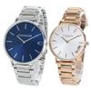 Coach Pair Watch Storage Box for Men and Women, Blue, Silver, and Rose Gold Bracelet Watch, 1460242914503576