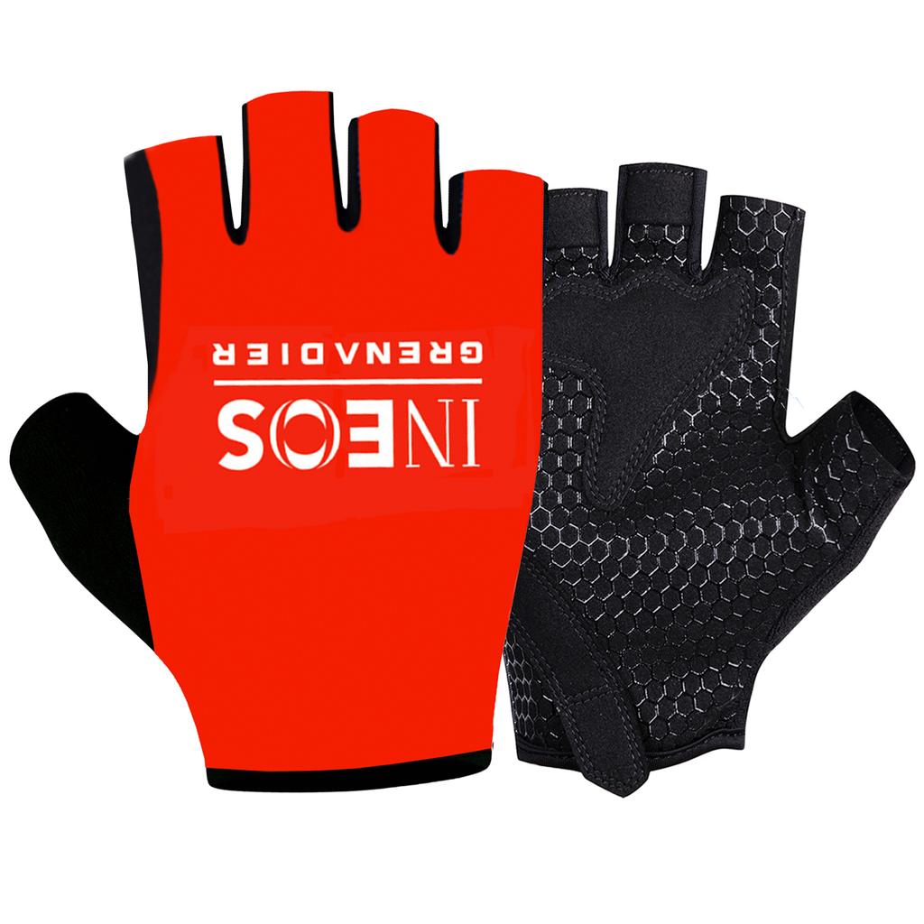 New UAE Cycling Gloves Bike ORBEA RACING Gloves Half Finger MTB Fitness Gloves Running Fitness Riding Bicycle Sports Gloves