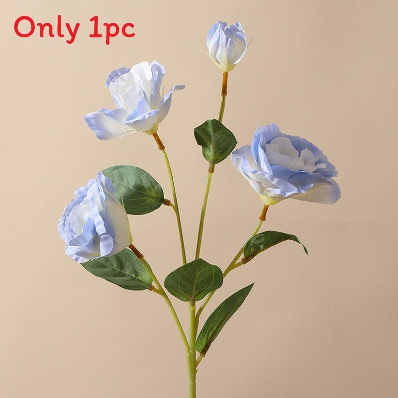 Silk Eustoma Luxury Floral Centerpiece For Wedding Decor Home Photography Styling